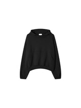 Louis ハイネック 無地クロップドパーカー 3C