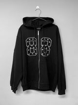フラッグスターフーディージップアップ(3 color)