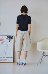 26SS★ Bermuda Cargo Cut Pants