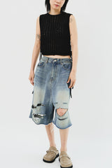 (W) Side String Knit (3color)
