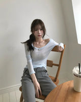 [ bootcut ] ditto gray tension training pants