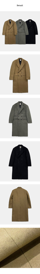 [F/W] Max double wool long coat(3color)