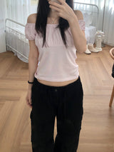 アーロンシャリング半袖Tシャツ(3 colors)