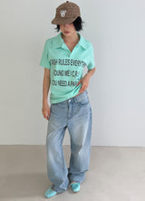 CLOUD WASHED WIDE DENIM