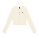 STITCH LOGO ZIPUP CARDIGAN