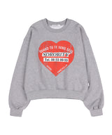 CRIMSON HEART SWEATSHIRT (MELANGE GRAY)_F24ZB055