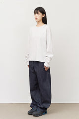 Rib Cropped Longsleeve