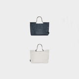 TYVEK FLEXIBLE BAG - Indigo Blue & Light Gray (SMALL)