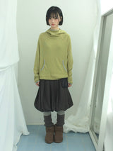 soft tulip pleats skirt