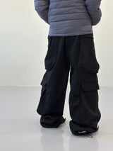 Double Pocket Multi Cargo Sweatpants 4C