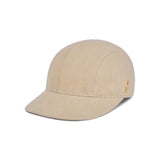 VA Stud Glossy Scrunchie Cap / Beige
