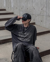 カウンティレイヤードロングスリーブTシャツ