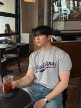 リュージュセミマッスルフィットショートスリーブTシャツ