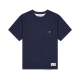  REGION MOTORS CLUB DOTS LIP POCKET TEE (NAVY)