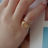 【MADE】 Butterfly signet ring