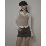 DOT CAMISOLE-BEIGE