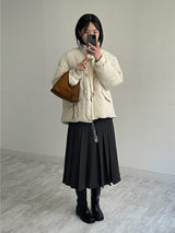 Giel Wool Pleated Skirt