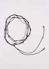 TIE ROPE NECKLACE SET