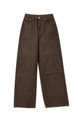 [ 1+1 ] Basic Wide Cotton Pants