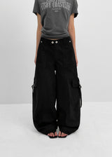 [MADE] Denku Cargo Wide Cotton Pants