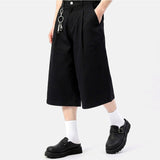Buckle Round-Toe Clogs Black