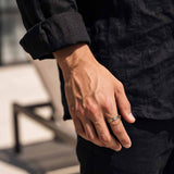 Gold Chain Accent Ring