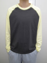 Raglan Contrast Long Sleeve T-Shirt (5 Colors)