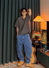 [ VIR Style Original ] Carpenter Loop Denim Pants 2COLOR