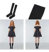 Cotton-blend knee socks 2Pack