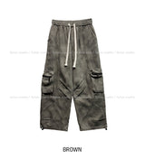Dyed Parachute Cargo Pants