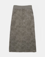 Hora Floral Fleece Long Skirt