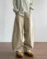 Warp Herringbone Stripe Pants