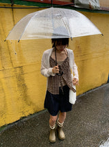 Fine Summer Linen V-Neck Loose-Fit Cardigan