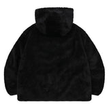 BOLLI CURLY FLEECE HOOD ZIP-UP UNISEX (2Color)