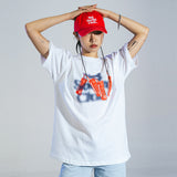 FLYING TELECOM TEE (WHITE)