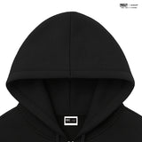 エクスクルーシブ フーディー ジップアップ 2セット［ブラック］