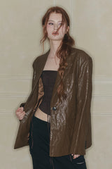 MIDNIGHT BLAZER brown