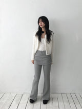 Mute skirt pants