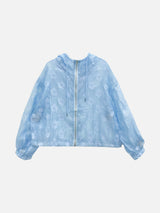 Airy Bloom Flower Zip-Up (3c)