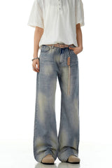 Haze Blue Whisker Jeans