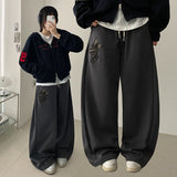 Dex Camo Cross Patch Wide Banding Pants 