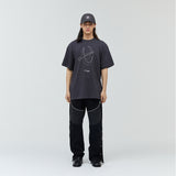 クロームロゴTシャツ チャコール