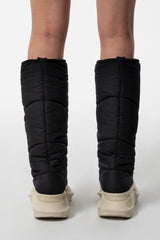 PUFFER HIGH BOOTS BLACK