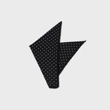 Dot Lace Scarf (black)