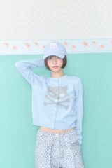 キリスカルニットカーディガン (BLUE)
