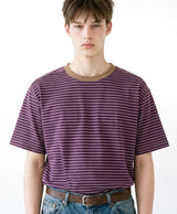 26SS★ Georgette Cool Stripe Short Sleeve T-shirt