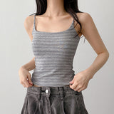 Slim Plain Color Sleeveless String Sleeveless (7 colors)