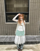 ディア ヴィンテージ レイヤード スカート
