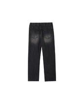Baski Teen Washed Semi-Banding Denim Pants