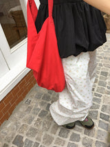 Lijet Flower String Pintuck Wide Pants